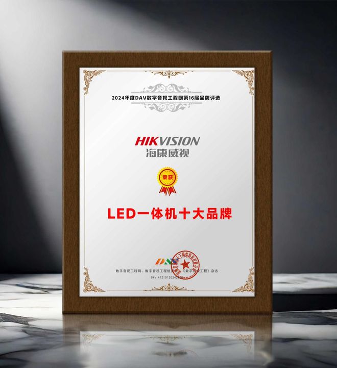 年度LED一体机十大品牌”获奖名单出炉！PG电子游戏麻将胡了荣誉加冕 “2024(图6)